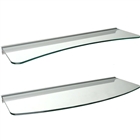 Concave & Convex Glass Shelf Set