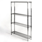 8"d x 36"w Wire Shelving with 4 Shelves