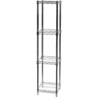 12"d x 12"w Wire Shelving with 4 Shelves