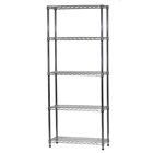 12"d x 30"w Wire Shelving with 5 Shelves