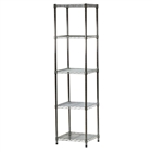 18"d x 18"w Wire Shelving with 5 Shelves