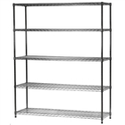 18"d x 60"w Wire Shelving with 5 Shelves
