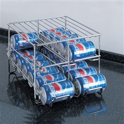 24 can soda rack