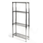 10"d x 24"w Wire Shelving with 4 Shelves