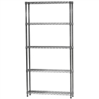 8"d x 36"w Wire Shelving with 5 Shelves