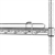 1"h Chrome Ledges for Wire Shelves