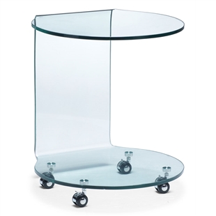 Mission Side Table Clear