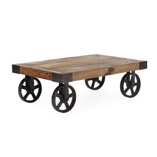 Barbary Coast Coffee Table Distressed Natural