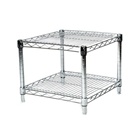 24"d x 14"h Wire Shelving with 2 Shelves