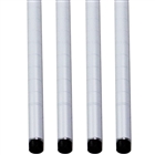 Clearance White Post - 4pk