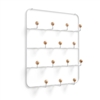 Estique Multi-Hook Organizer - White