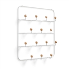 Estique Multi-Hook Organizer - White