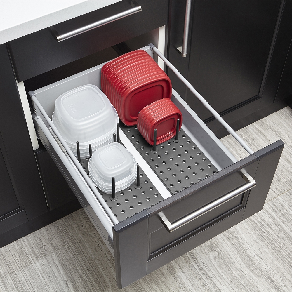 Peggy Drawer Organizer Charcoal - Umbra