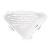 Flex Gel-Lock Corner Shower Bin - White