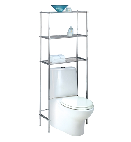 Bathroom wire shelves deals