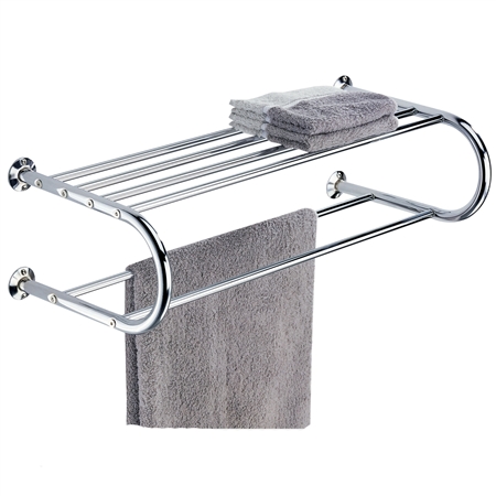 Details about   Shelf Storage Towel Rack New Flexible Accessories Durable Metal Rotating Rack CO 