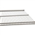 FreedomRail Profile Wire Shelving in white and nickel finish for closets, pantry, office and more.