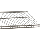 FreedomRail Profile Wire Shelving in white and nickel finish for closets, pantry, office and more.