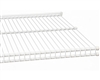 FreedomRail Profile Wire Shelving in a white finish for closets, pantry, office and more.