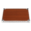 18"d Teak Wood Grain Wire Shelf Liner