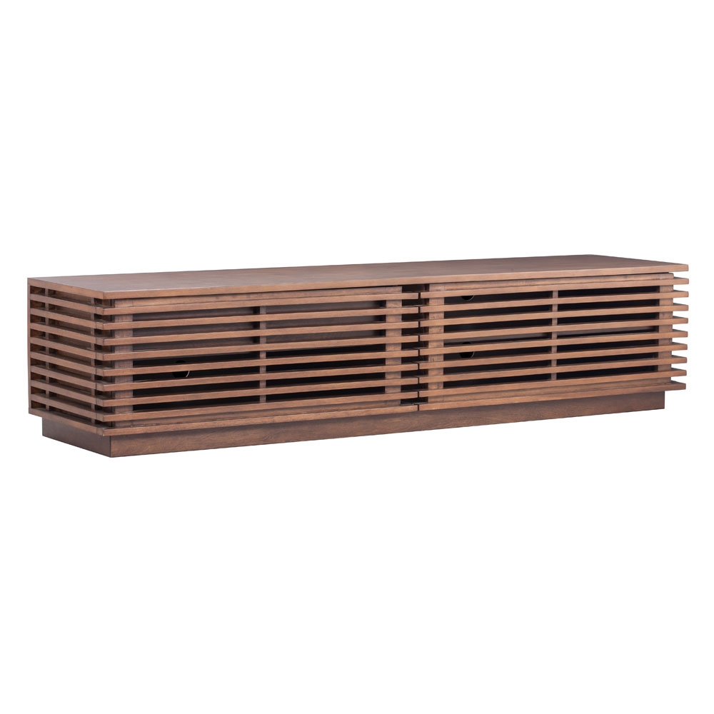 Linea Wide TV Stand Walnut