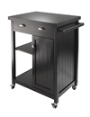 Timber Kitchen Cart can match any kitchen decor.