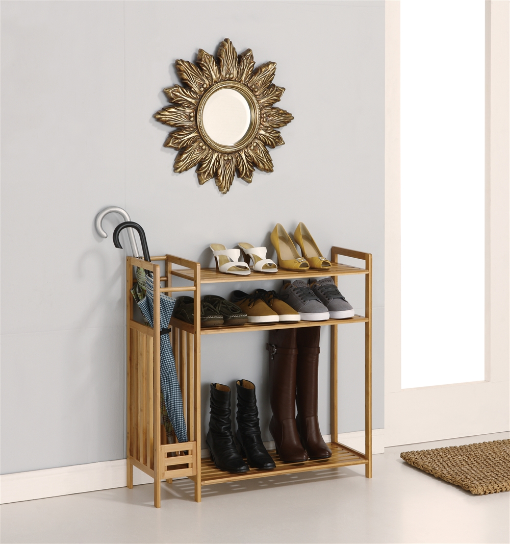 Bamboo Utility Entryway Organizer Organize It All