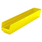 12 Akro Shelf Bins - 23-5/8"L x 4-1/8"W x 4"H