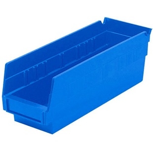 12 Akro Shelf Bins - 11-5/8"L x 6-5/8"W x 4"H