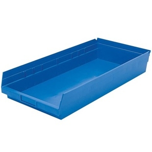 12 Akro Shelf Bins - 17-7/8"L x 8-3/8"W x 4"H