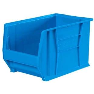 6 Akro Genuine Stacking Bins - 10 7/8"d x 16 1/2"w x 5"h