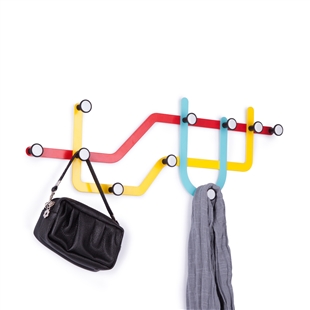 Subway Multi-Wall Hook - Multi-Color