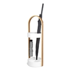 Hub Umbrella Stand White/Natural