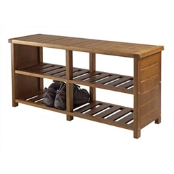 Keystone Shoe Bench is sturdy to hold numerous shoes.