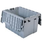 12 Gal. Akro Attached Lid Bin - 6pk