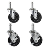 Rubber Stem Casters