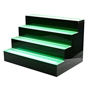 Four Tier LED Bottle Display