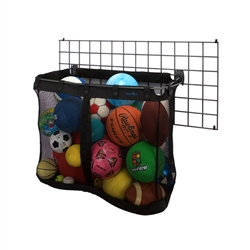 Big Mesh Sports Basket - Black