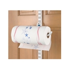 Over the Door Paper Towel Holder - White