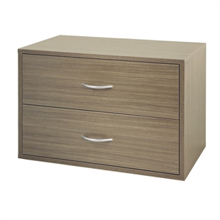 Organized Living freedomRail Big O-Box 2 Drawer
