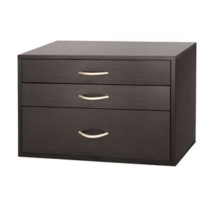 Organized Living freedomRail Big O-Box 3 Drawer