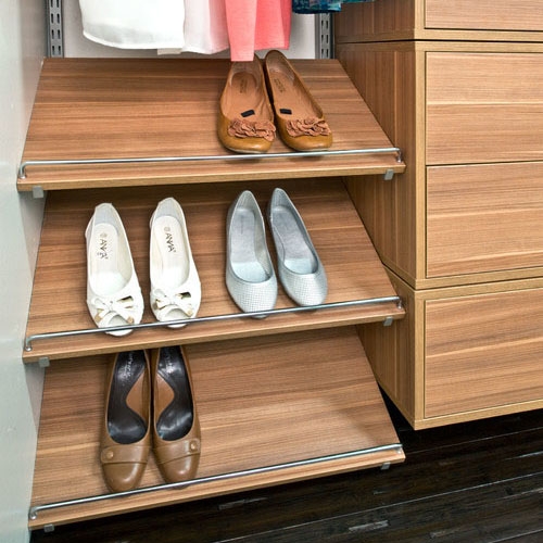 Wood Shoe Shelf - 24 L - Organized Living