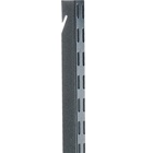 freedomRail upright for garages in dark grey granite finish