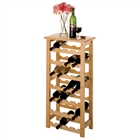 28-Bottle Wine Rack in beech wood