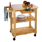 Kitchen Cart with Cutting Board
