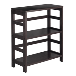 Leo 2-Tier Wide Book Storage Shelf