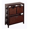 Leo 3-Tier Shelf with 3 Baskets