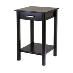 Liso end table is a multipurpose table.