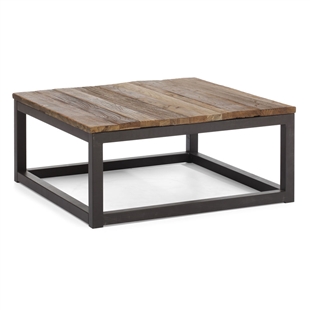 Civic Center Square Coffee Table Distressed Natural