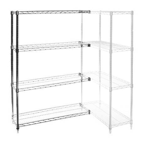 12 D X 42 W Wire Shelving Add Ons With, 12×12 Wire Shelving